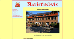 Desktop Screenshot of marienschule-marienfeld.de