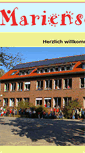 Mobile Screenshot of marienschule-marienfeld.de